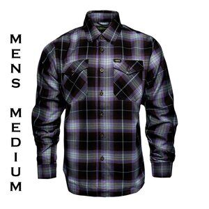 DIXXON FLANNEL x ANTHRAX Collab - SPREADING THE DISEASE Flannel - Men's Medium